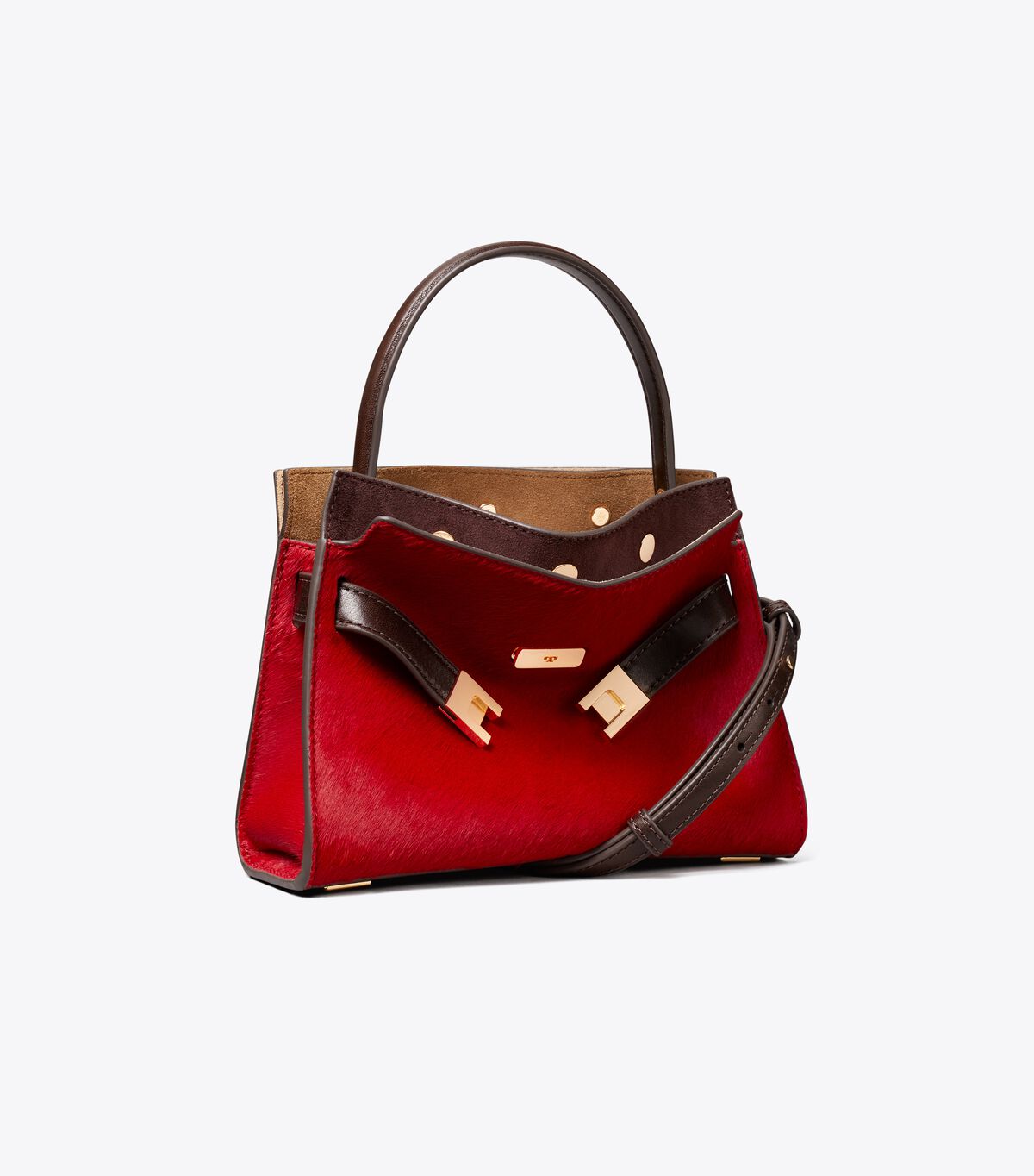 Petite Lee Radziwill Calf Hair Double Bag tory burch petite lee radziwill calf hair double bag