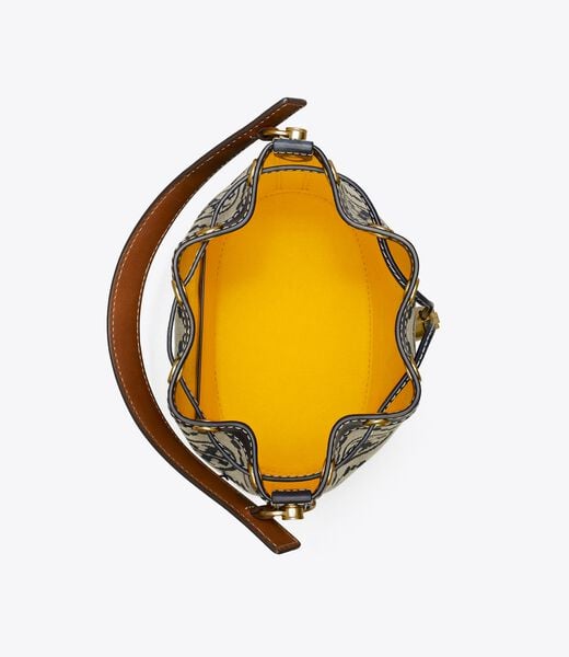 tory burch t monogram bucket bag