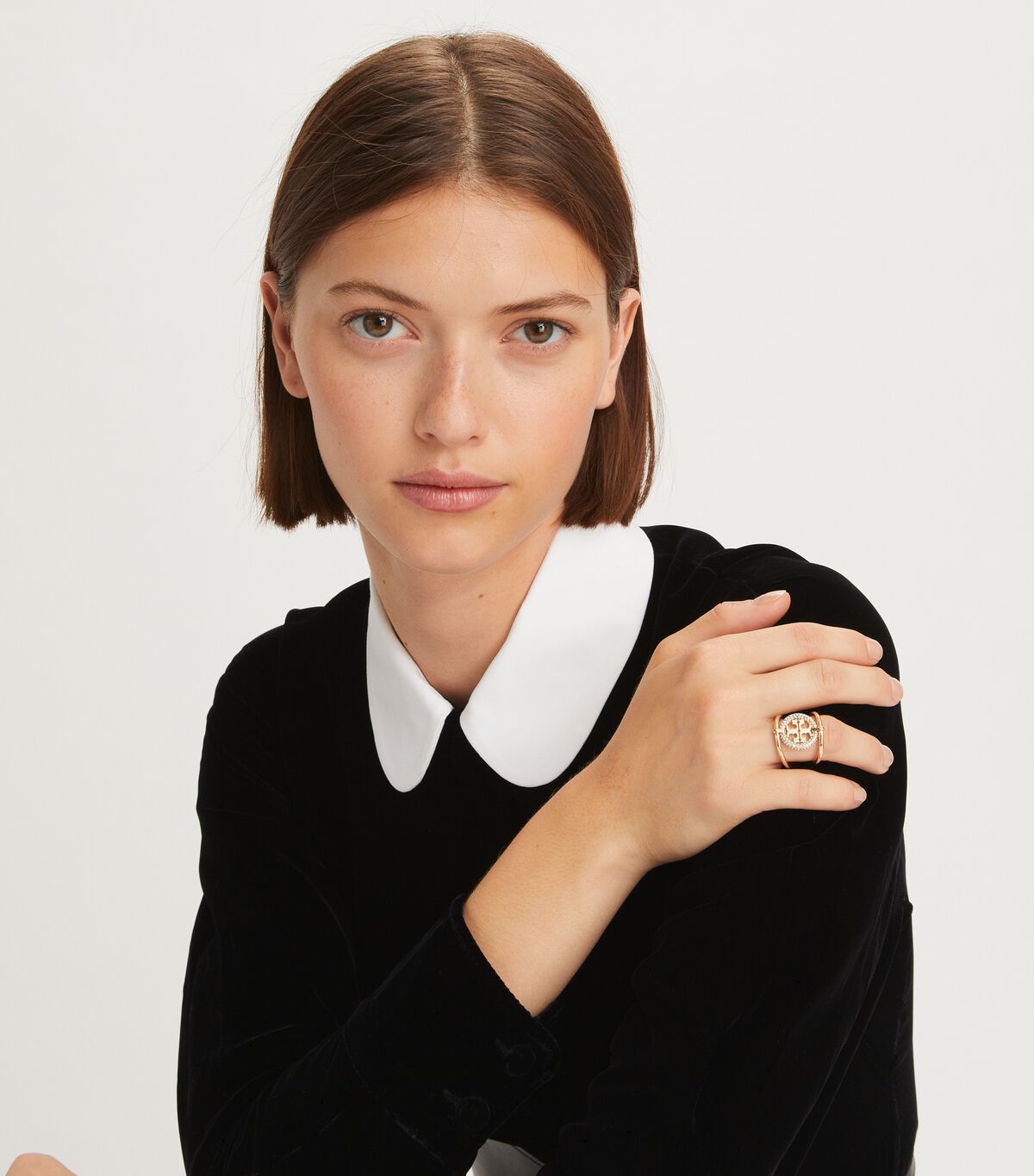 tory burch miller pav ring
