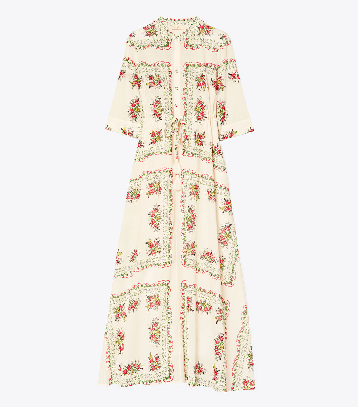 tory burch printed shirtdress