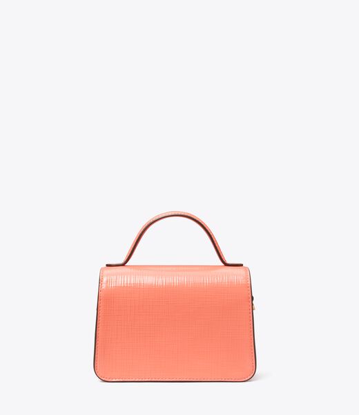 tory burch small robinson crosshatched top handle bag