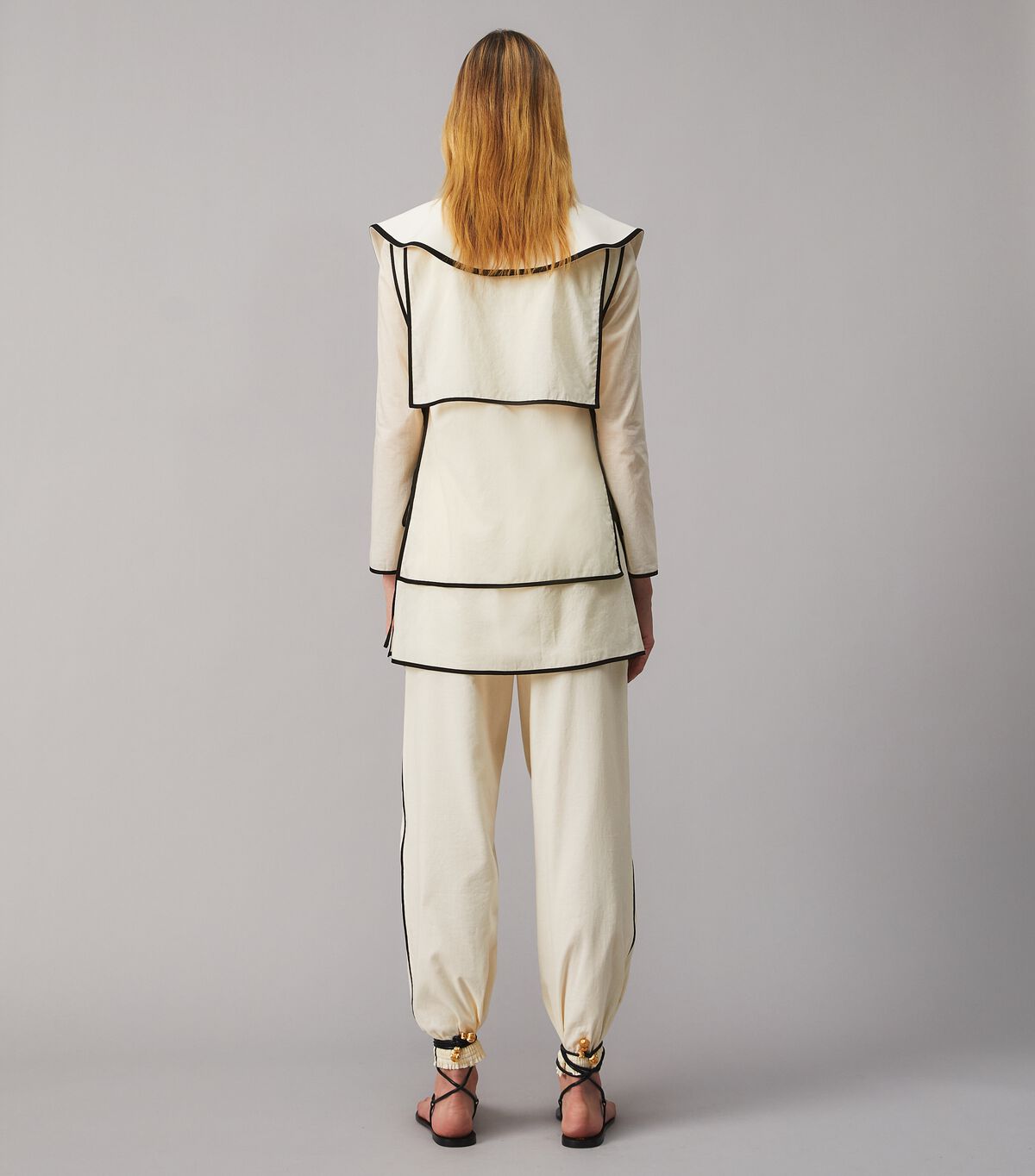 tory burch cotton voile tunic