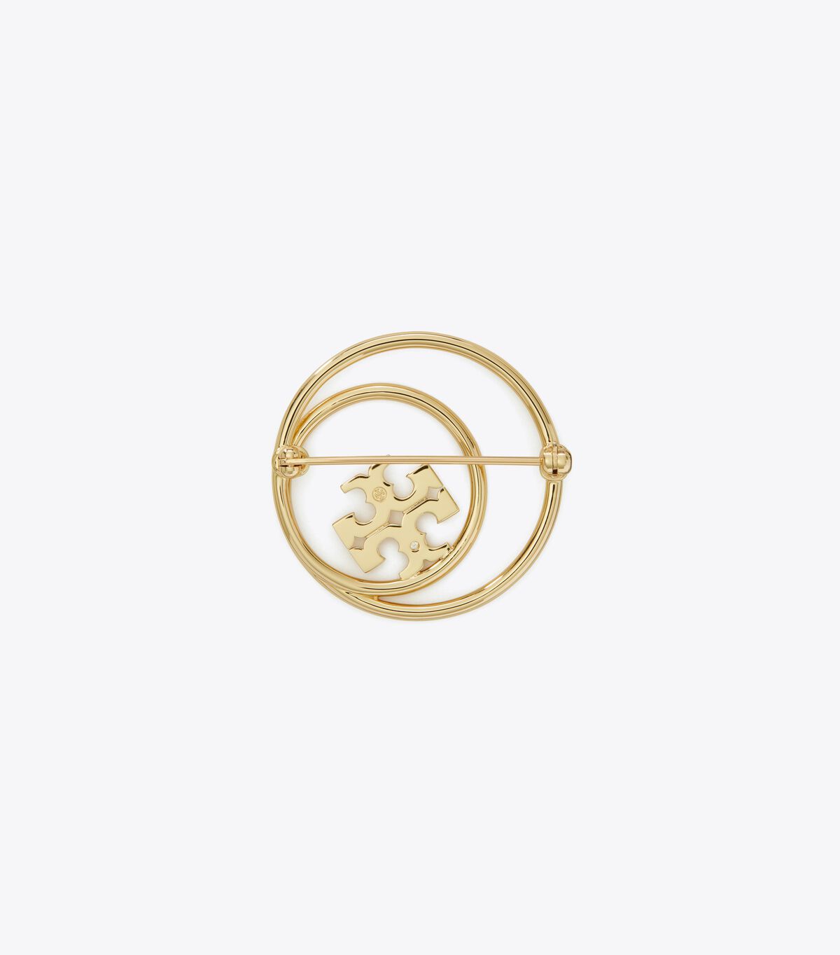 tory burch miller double ring brooch