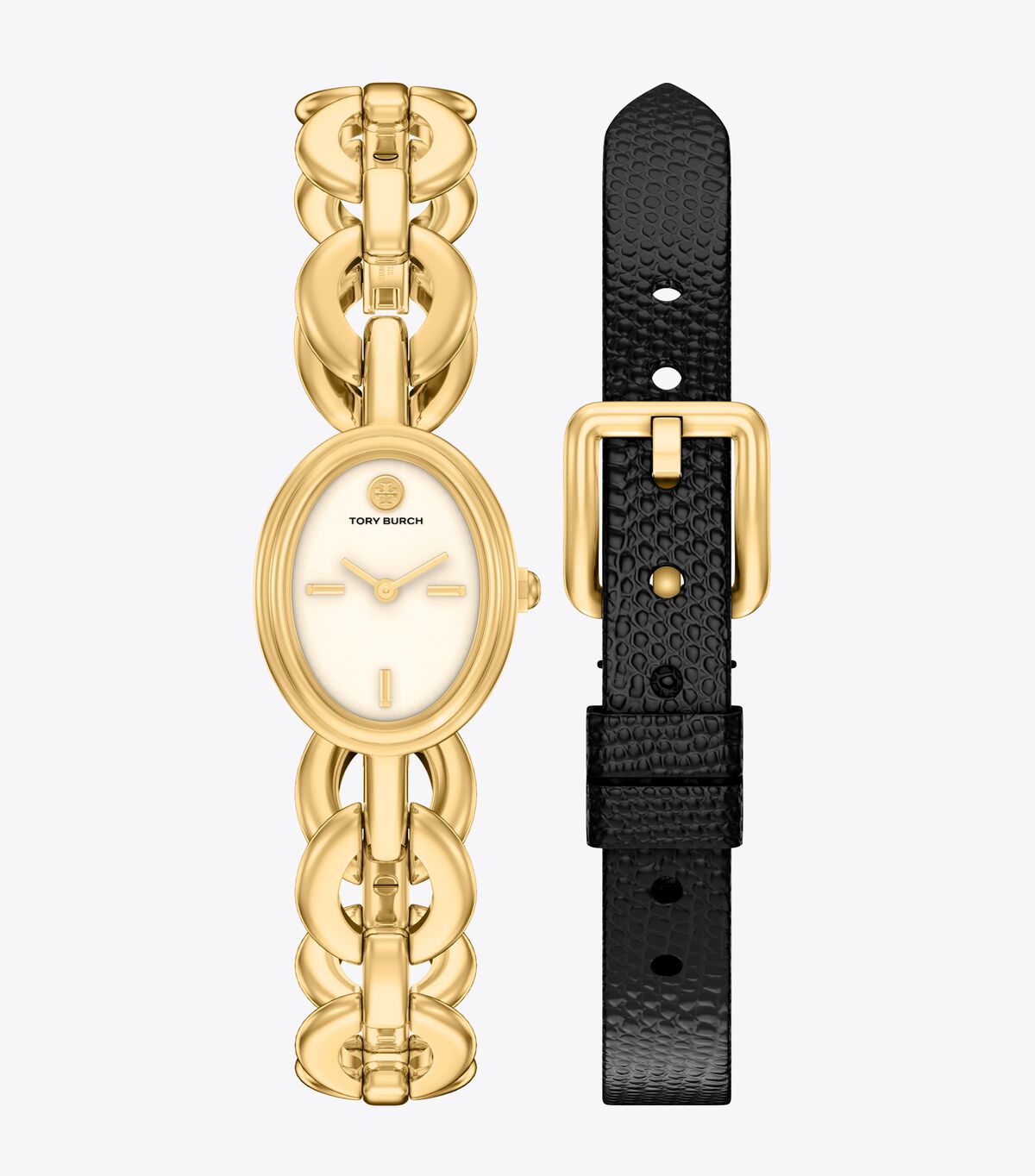tory burch small oval watch gift set
