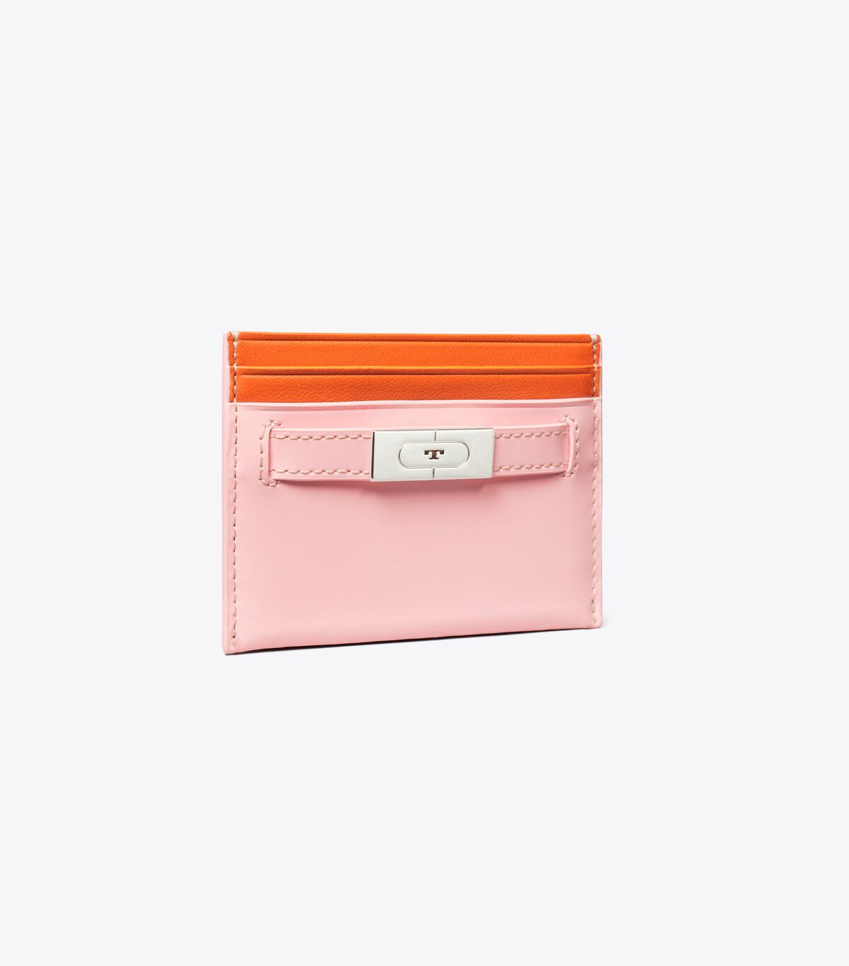 Polished Leather T Card Case