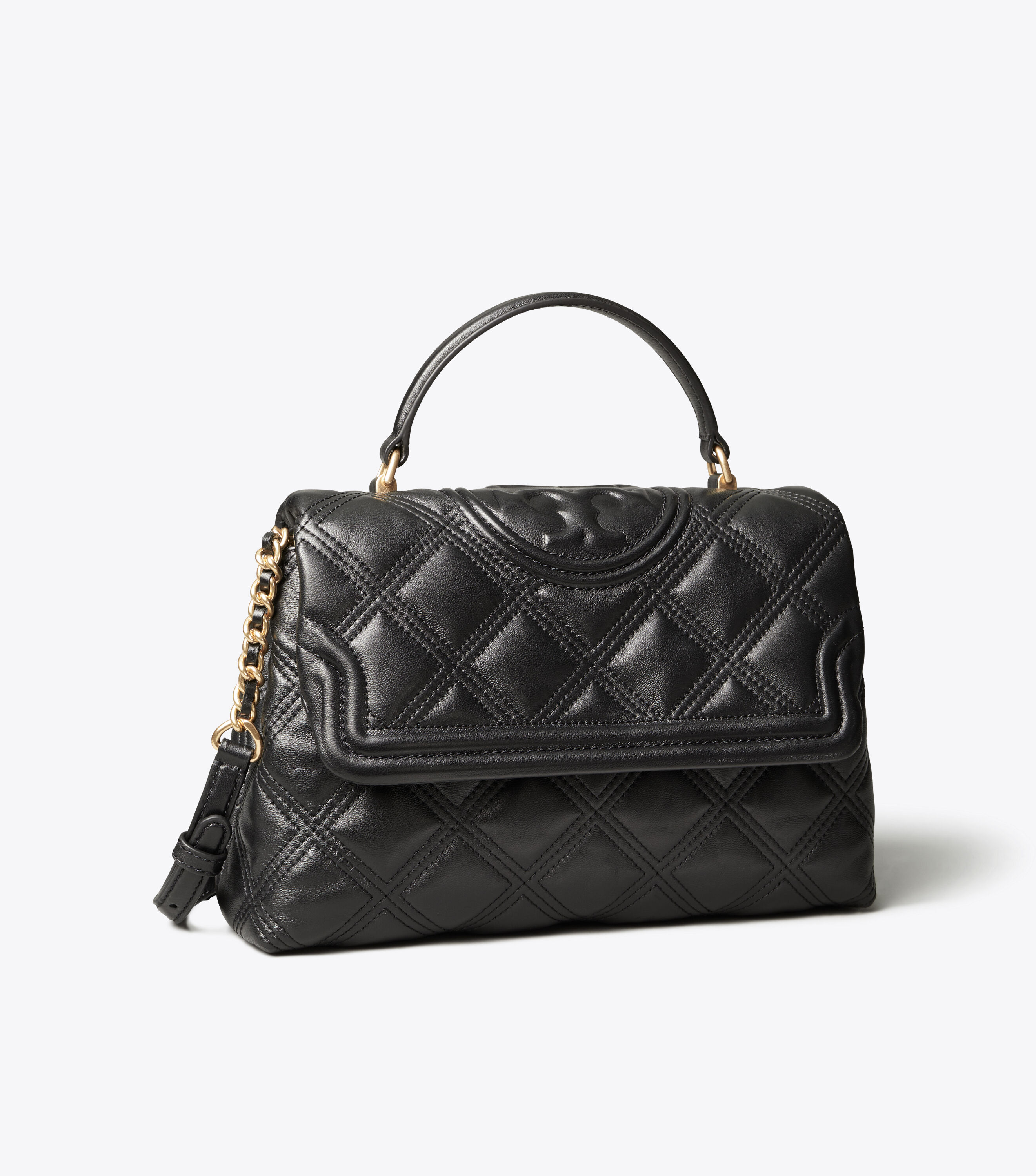 Fleming Soft Top Handle Satchel Handbags Tory Burch