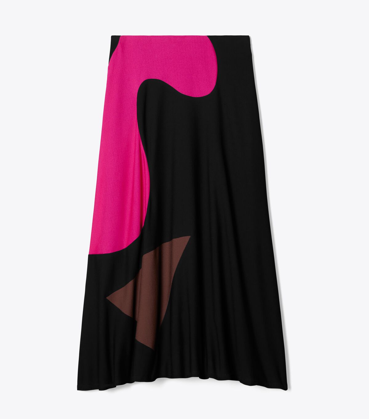 Colorblock Knit Skirt