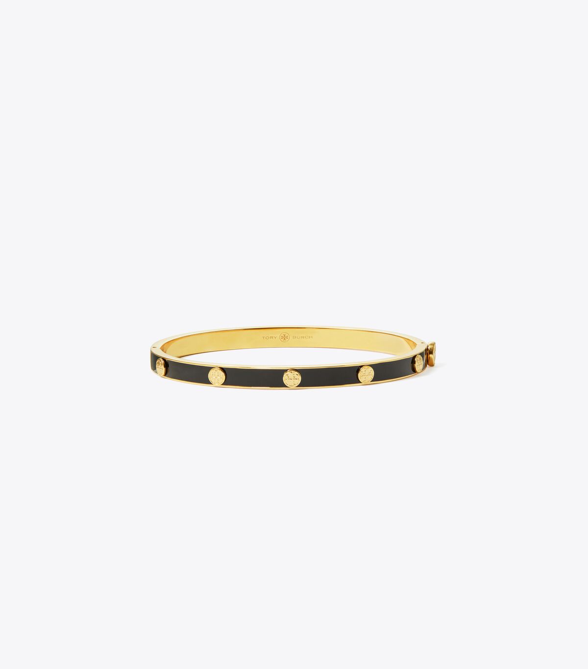 tory burch miller stud enamel 5mm hinge bracelet