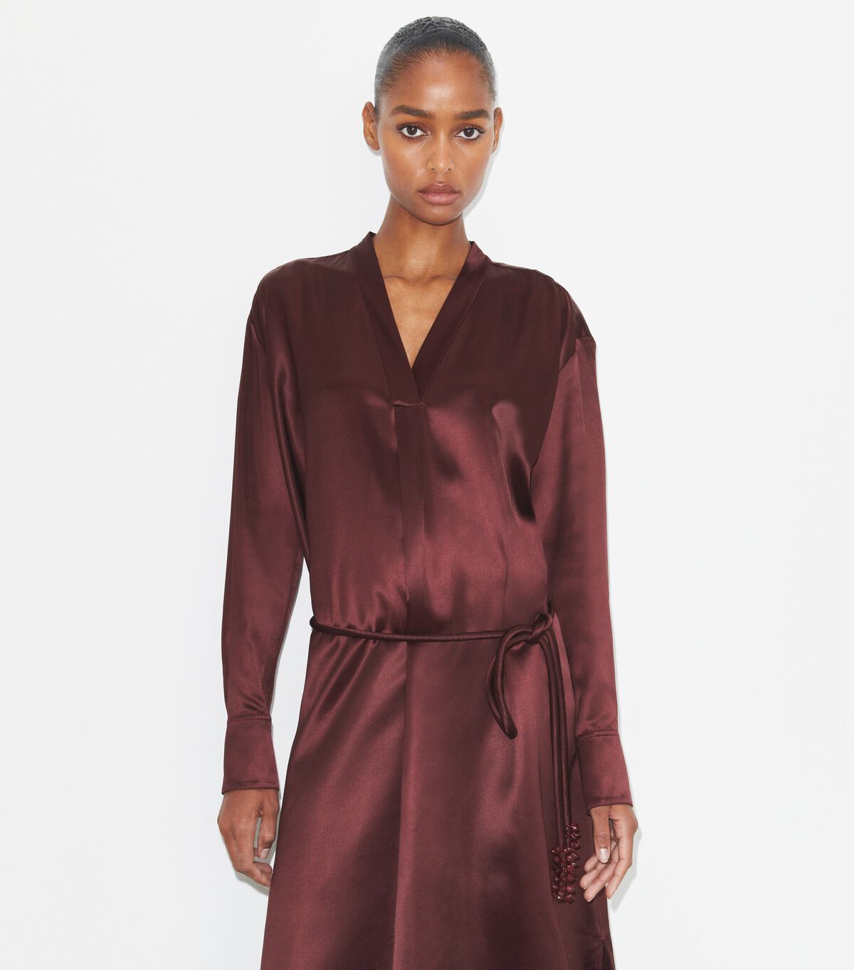 tory burch viscose shirtdress