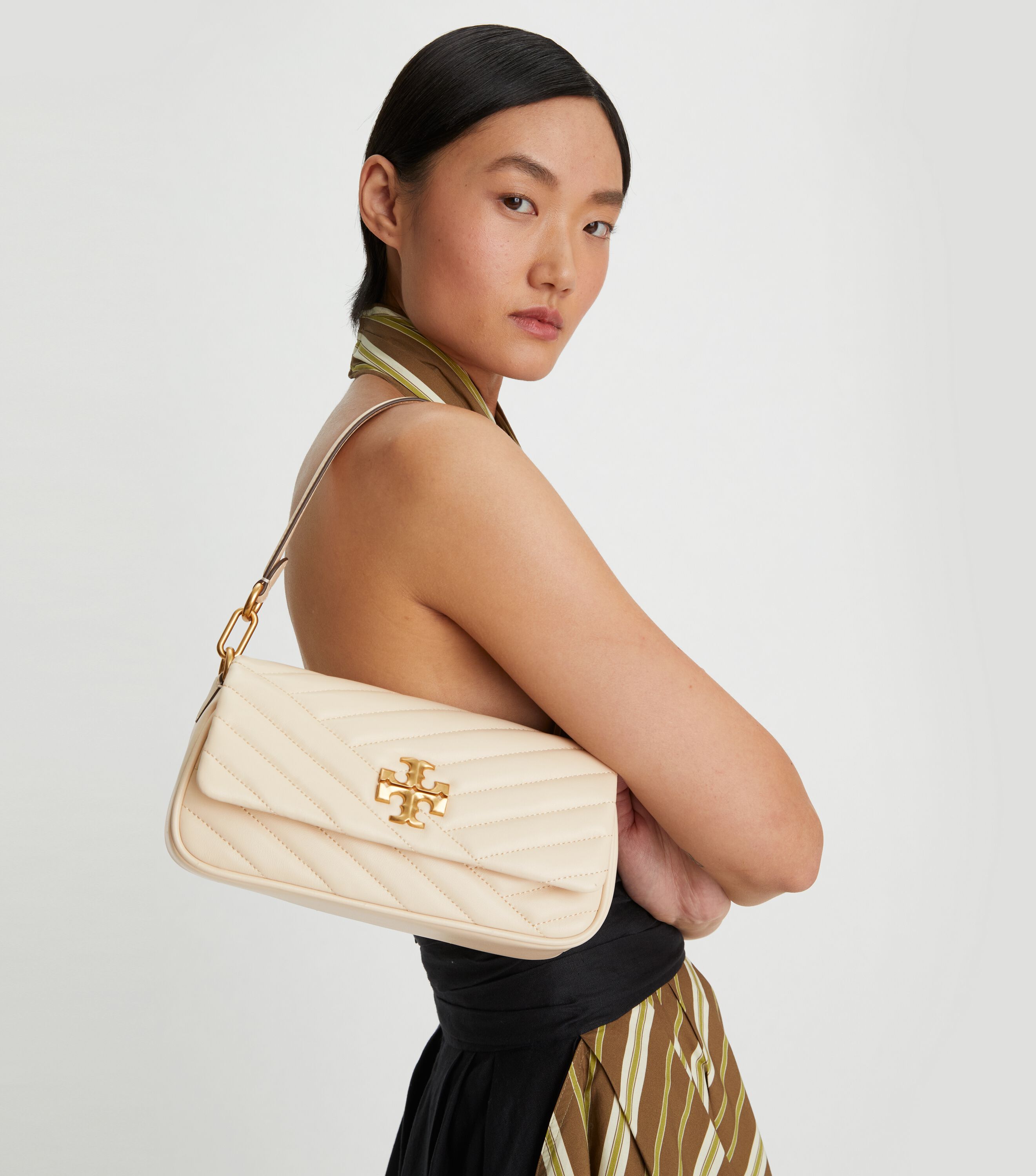 Tory burch kira chevron flap shoulder bag sale