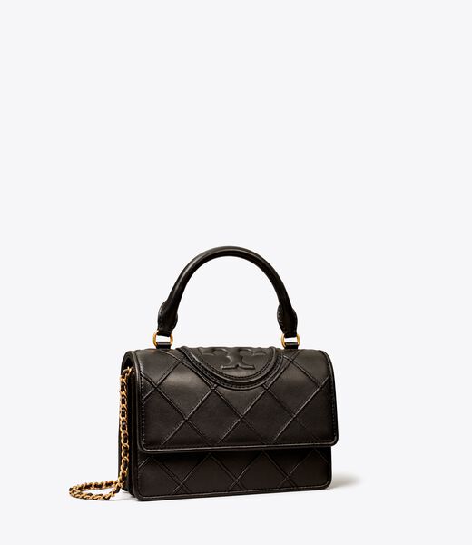Mini Fleming Soft Top-Handle Chain Wallet