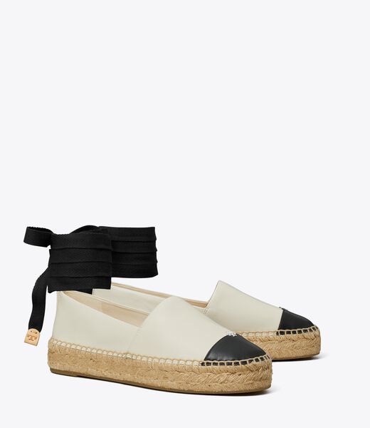 tory burch cap toe espadrille