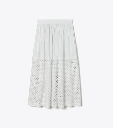 Eyelet Skirt