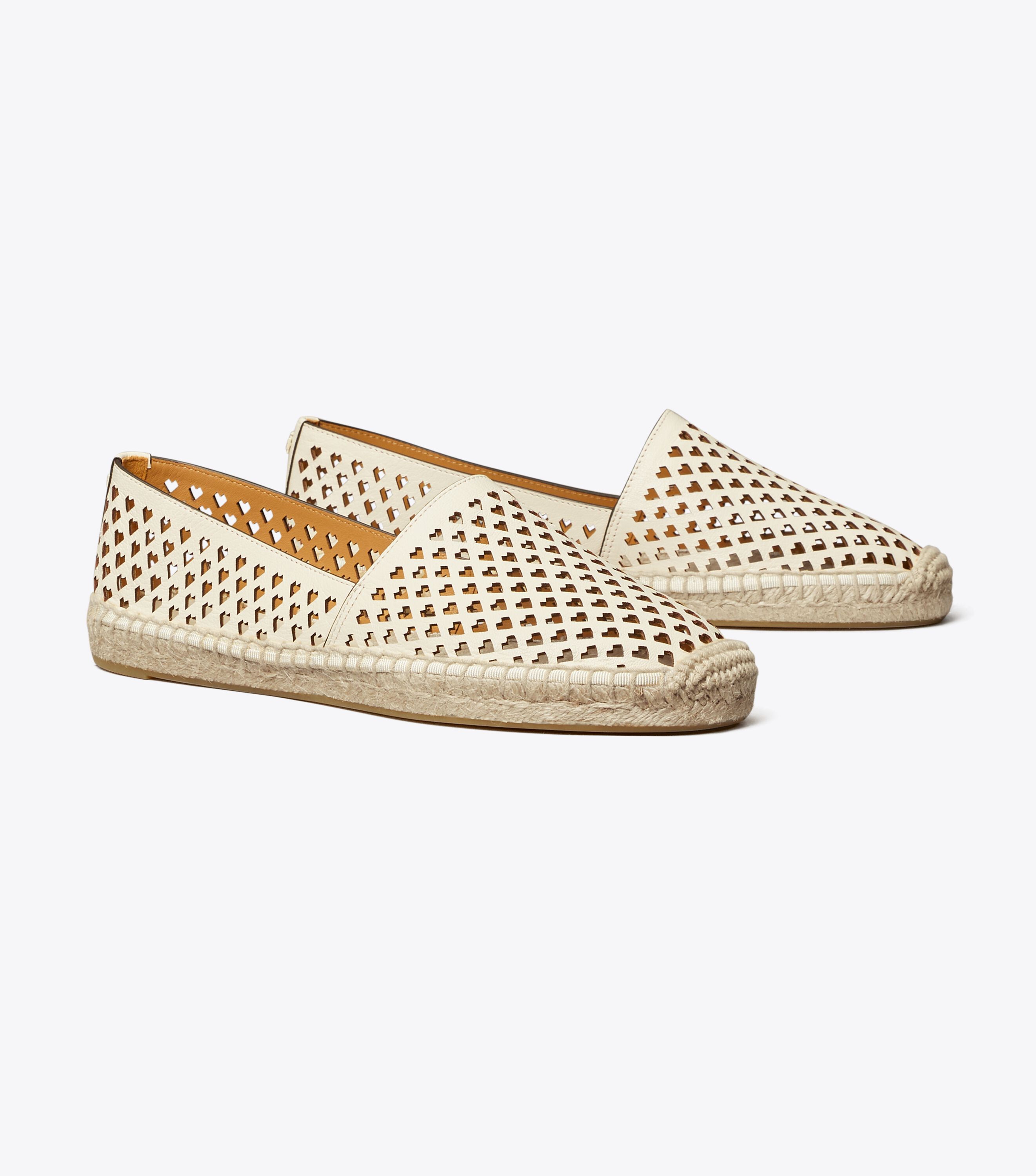 Tory burch perforated espadrilles hot sale