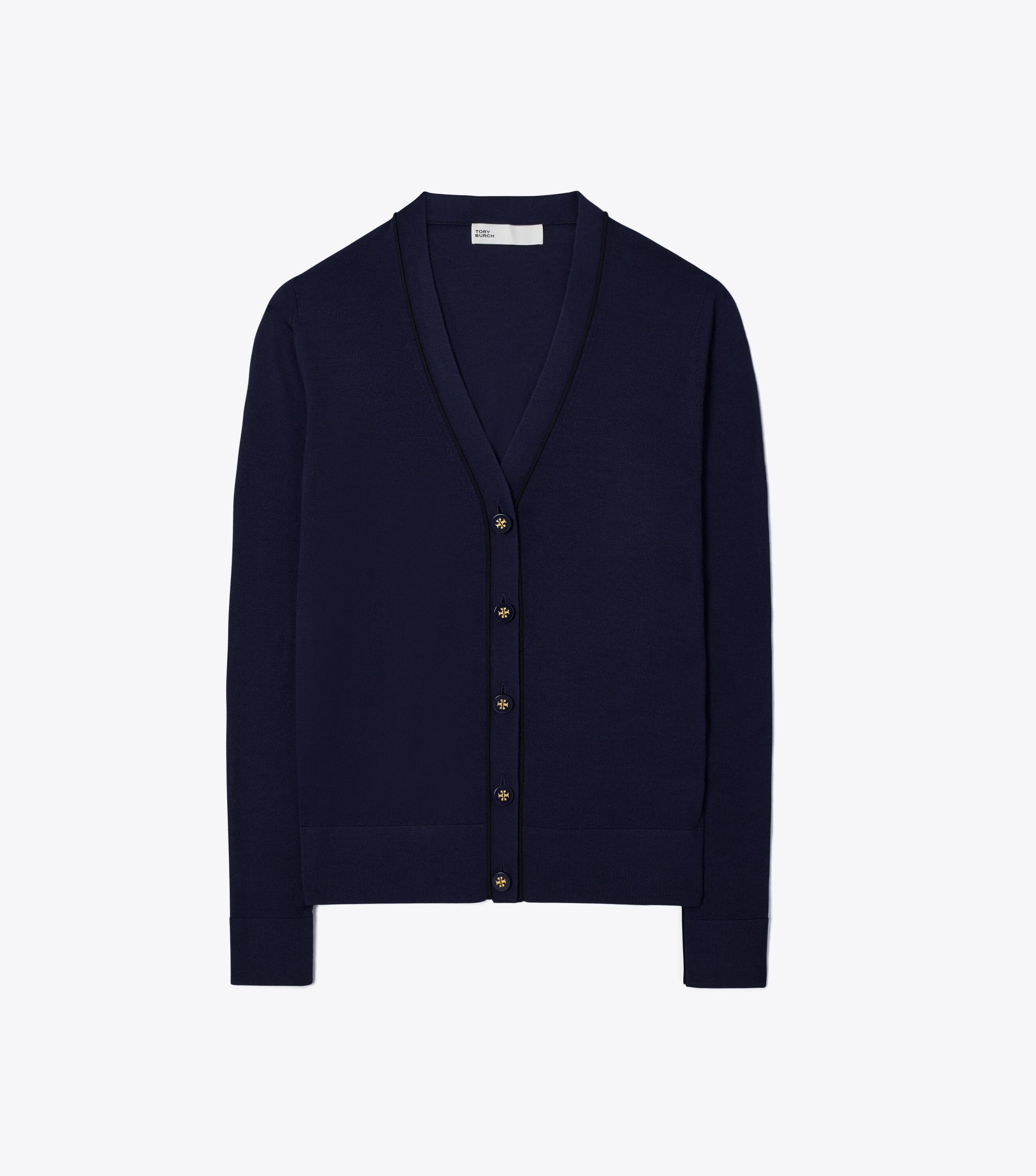Tory burch navy cardigan outlet