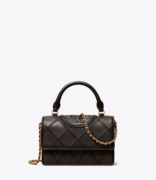 Mini Fleming Soft Top-Handle Chain Wallet