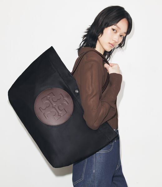 tory burch ella twist tote