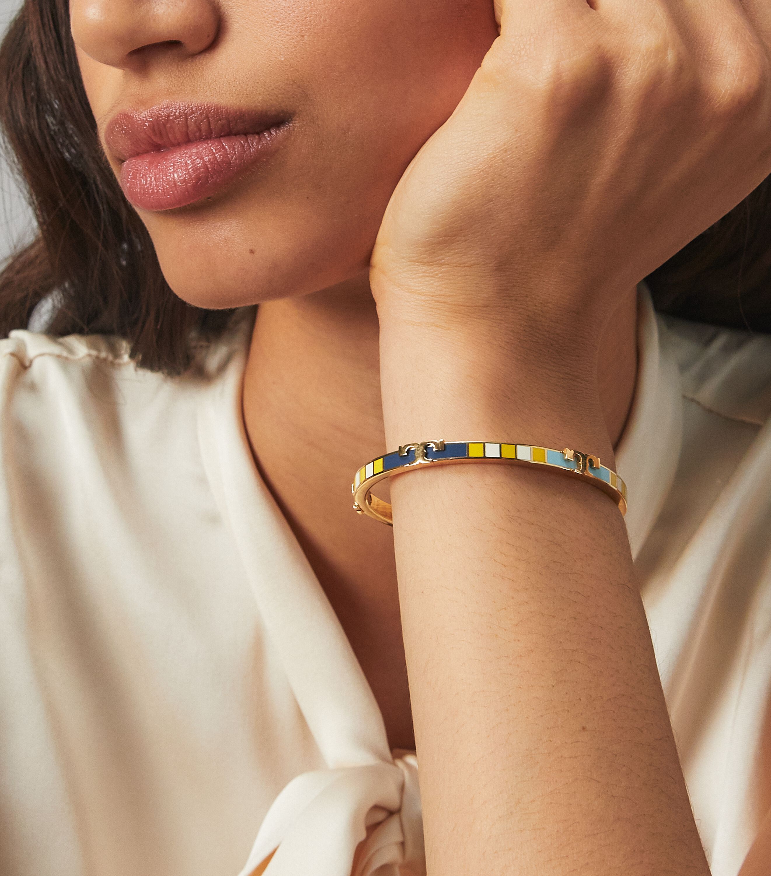 Tory burch stackable bracelets hotsell