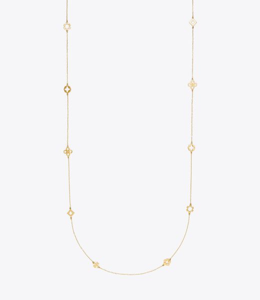 tory burch قلادة طويلة فورجت مي نوت