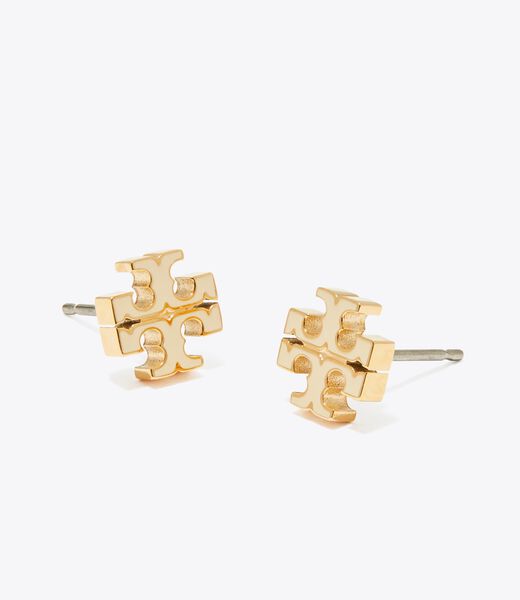 Small Icon Enamel Stud Earrings tory burch small icon enamel stud earrings