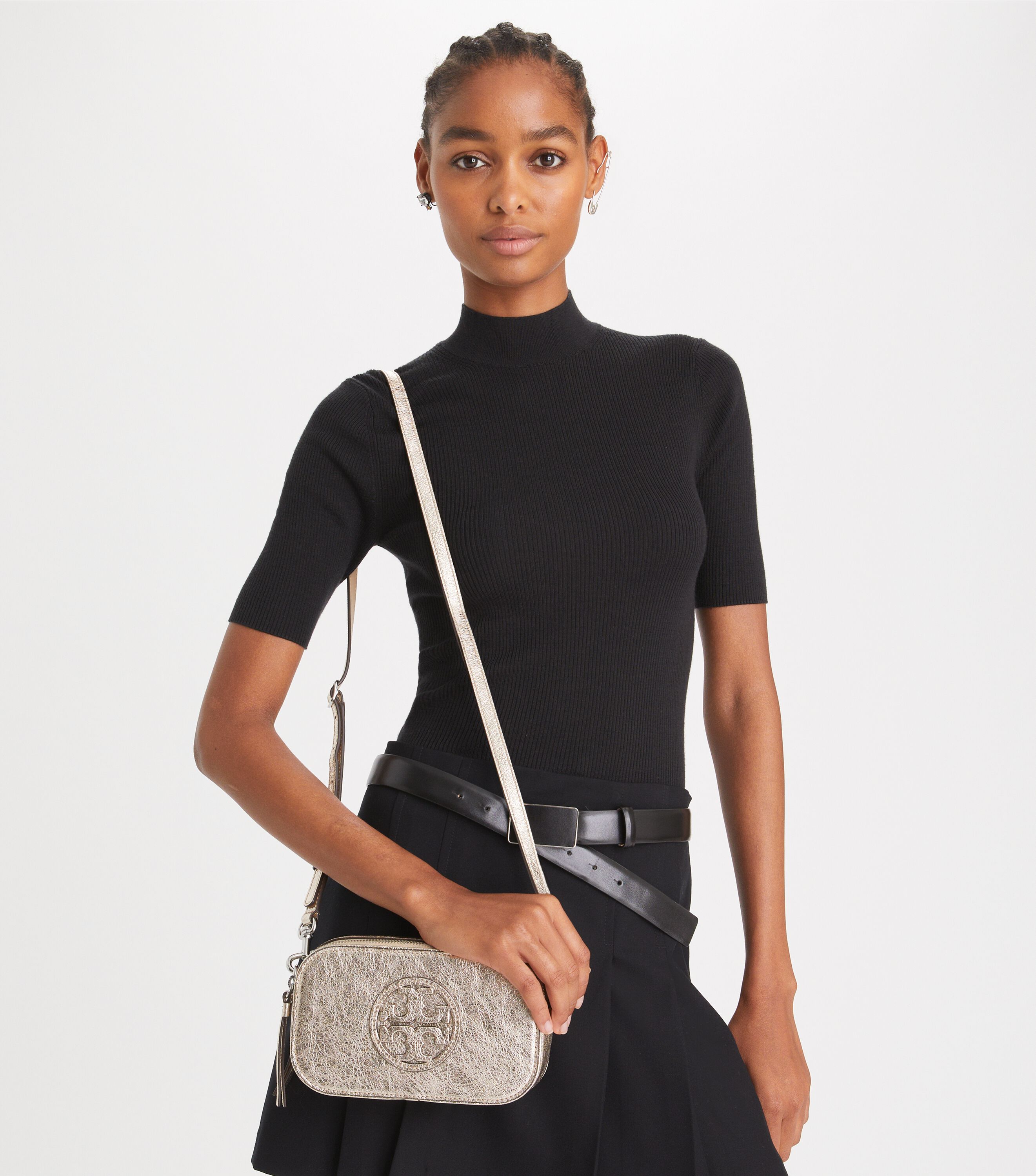Tory burch on sale metallic crossbody