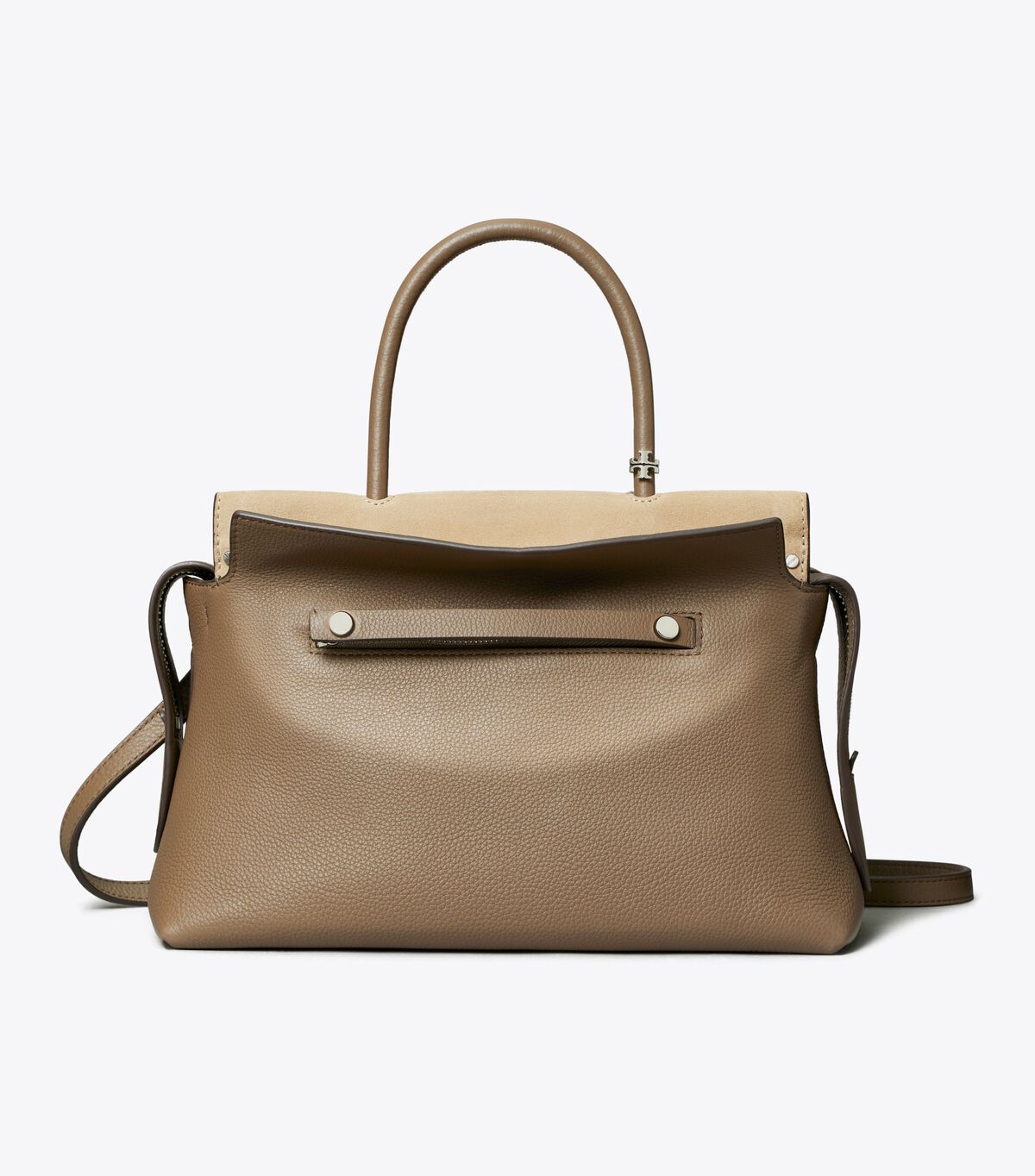 tory burch mercer pebbled satchel