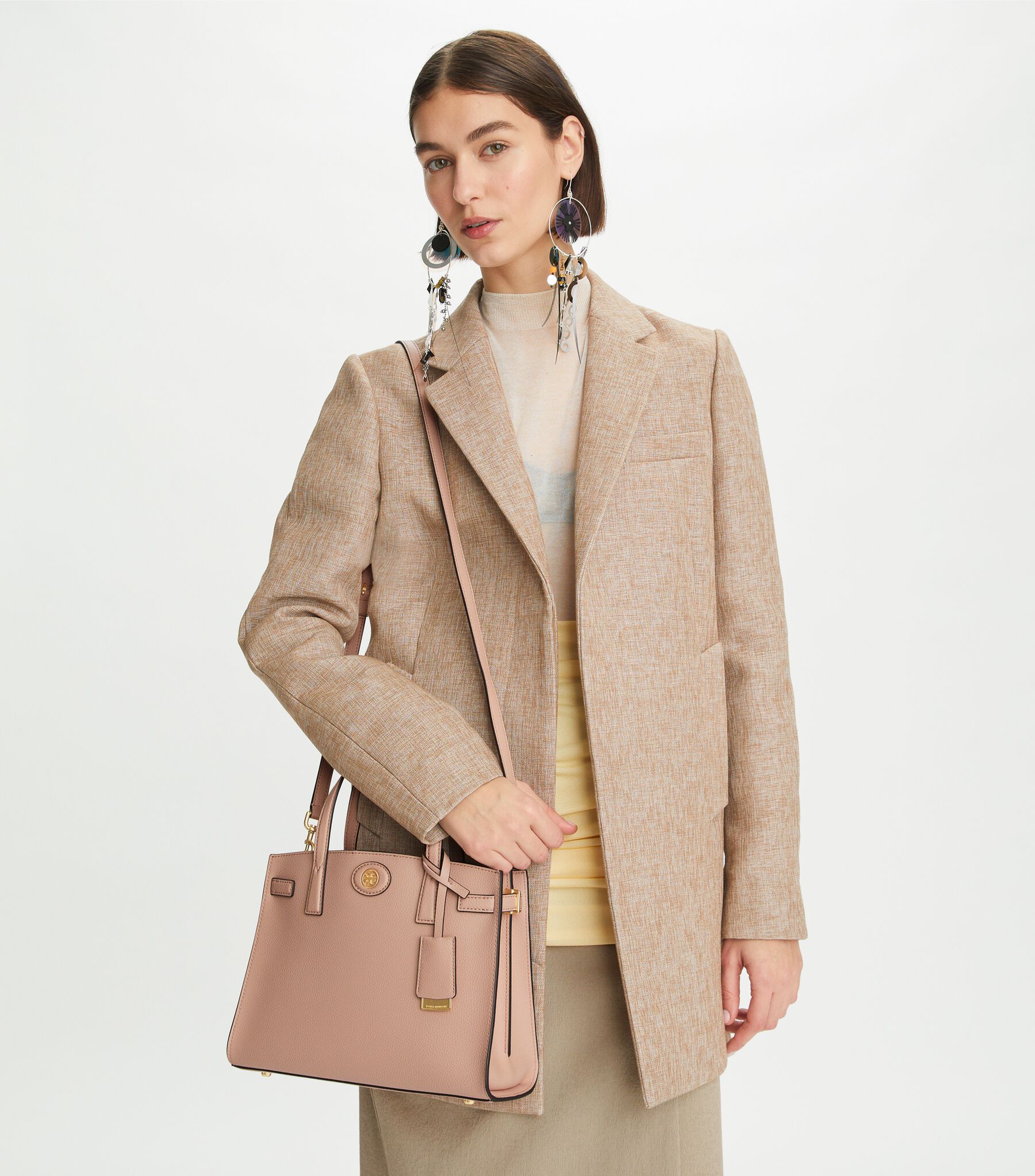 Small Robinson Satchel, Black Tory Burch KW