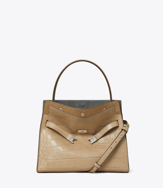 حقيبة لي رادزيويل صغيرة منقوشة مزدوجة tory burch حقيبة لي رادزيويل صغيرة منقوشة مزدوجة