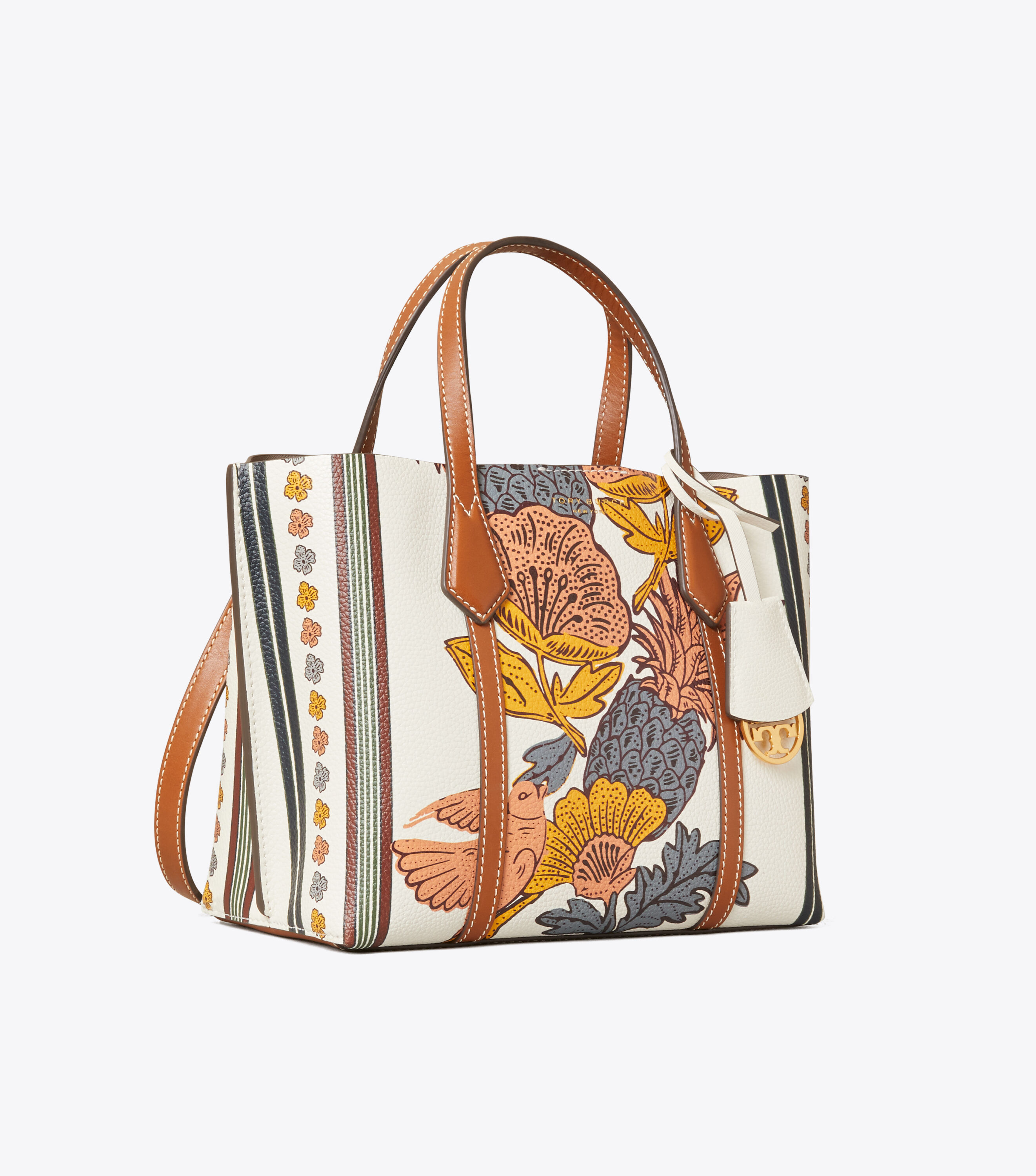 Perry Printed Small Triple compartment Tote