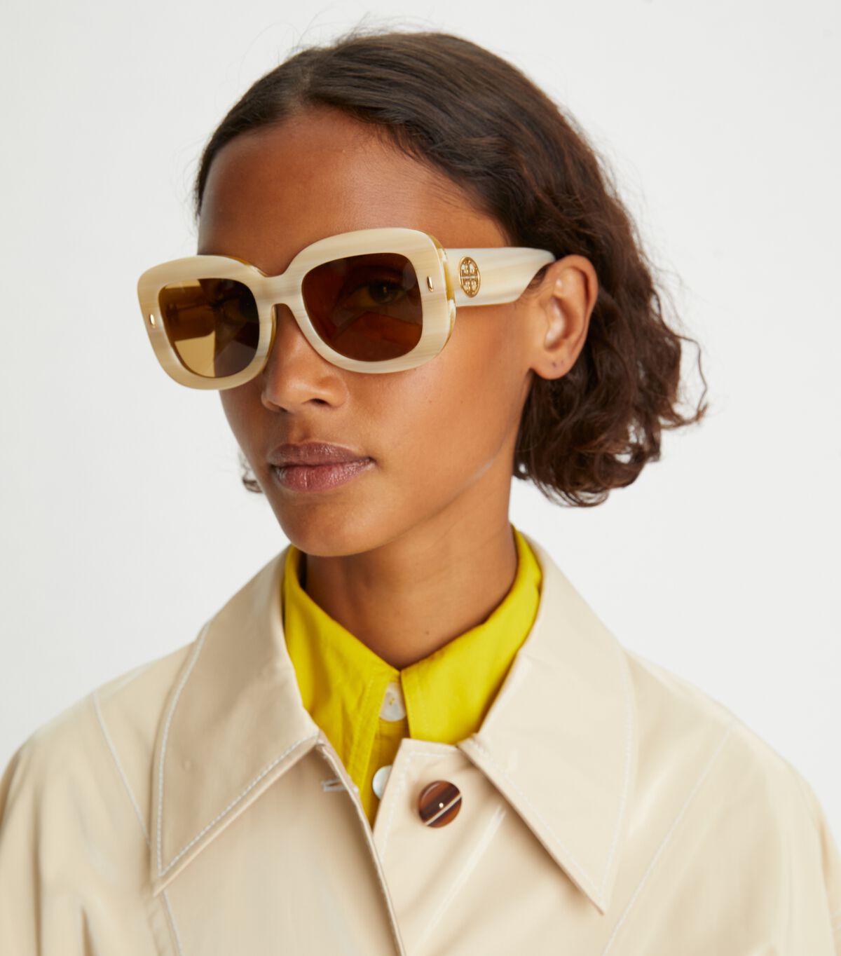 tory burch miller oversized square sunglasses