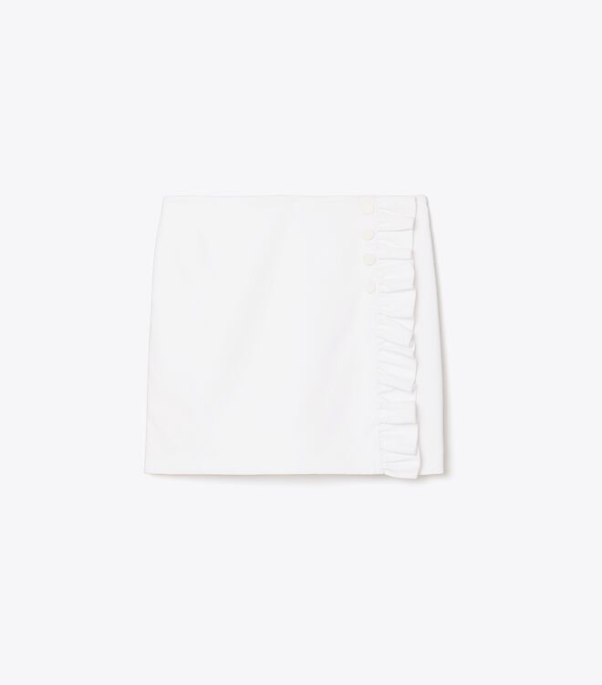 Tech Twill Ruffle Skort