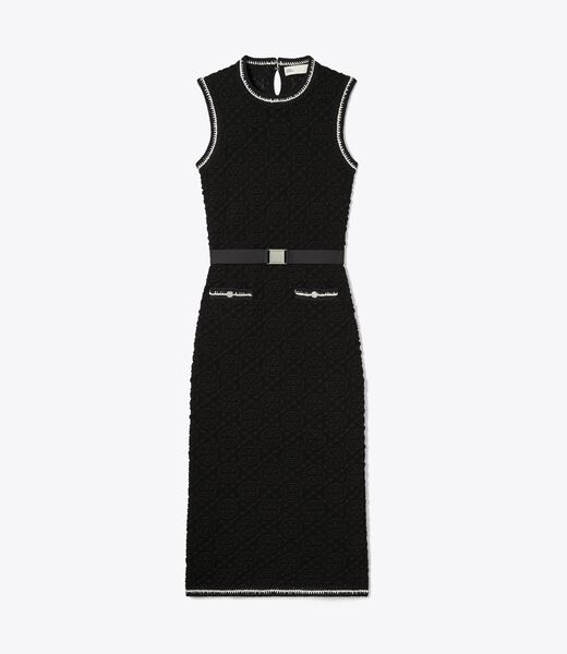 tory burch cotton pointelle knitted tank dress