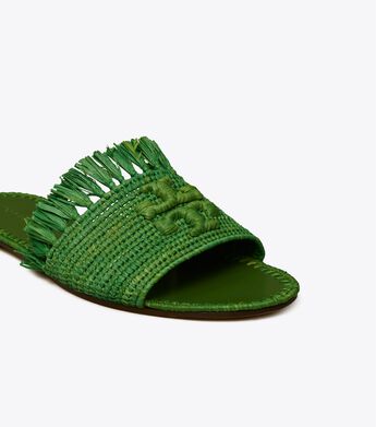 eleanor raffia slide