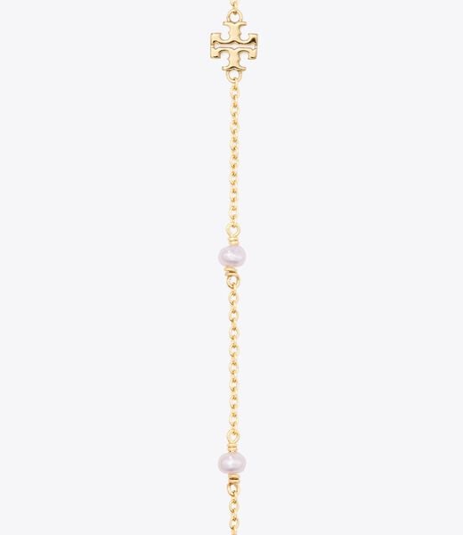 tory burch kira pearl delicate necklace