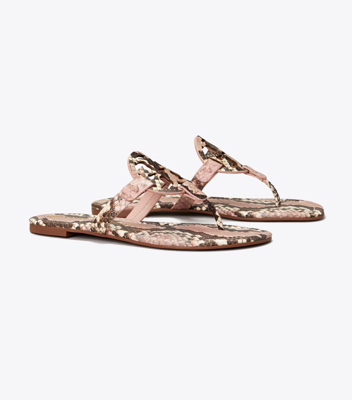 Miller Sandal, Printed Leather