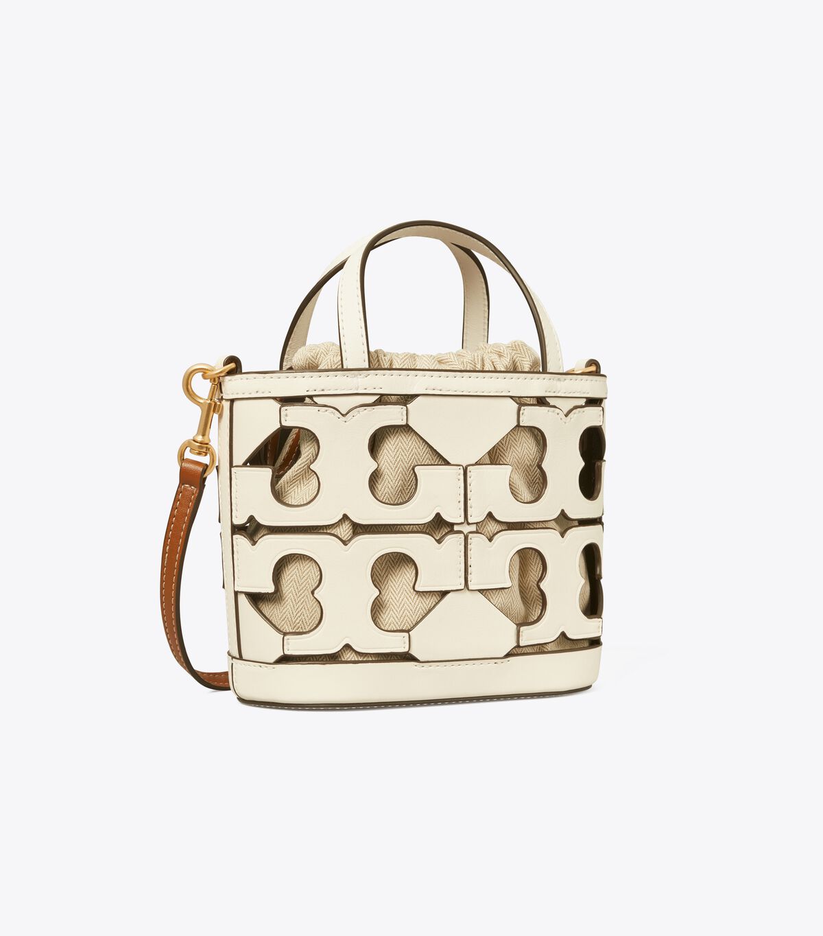 Cutout Logo Mini Tote Bag