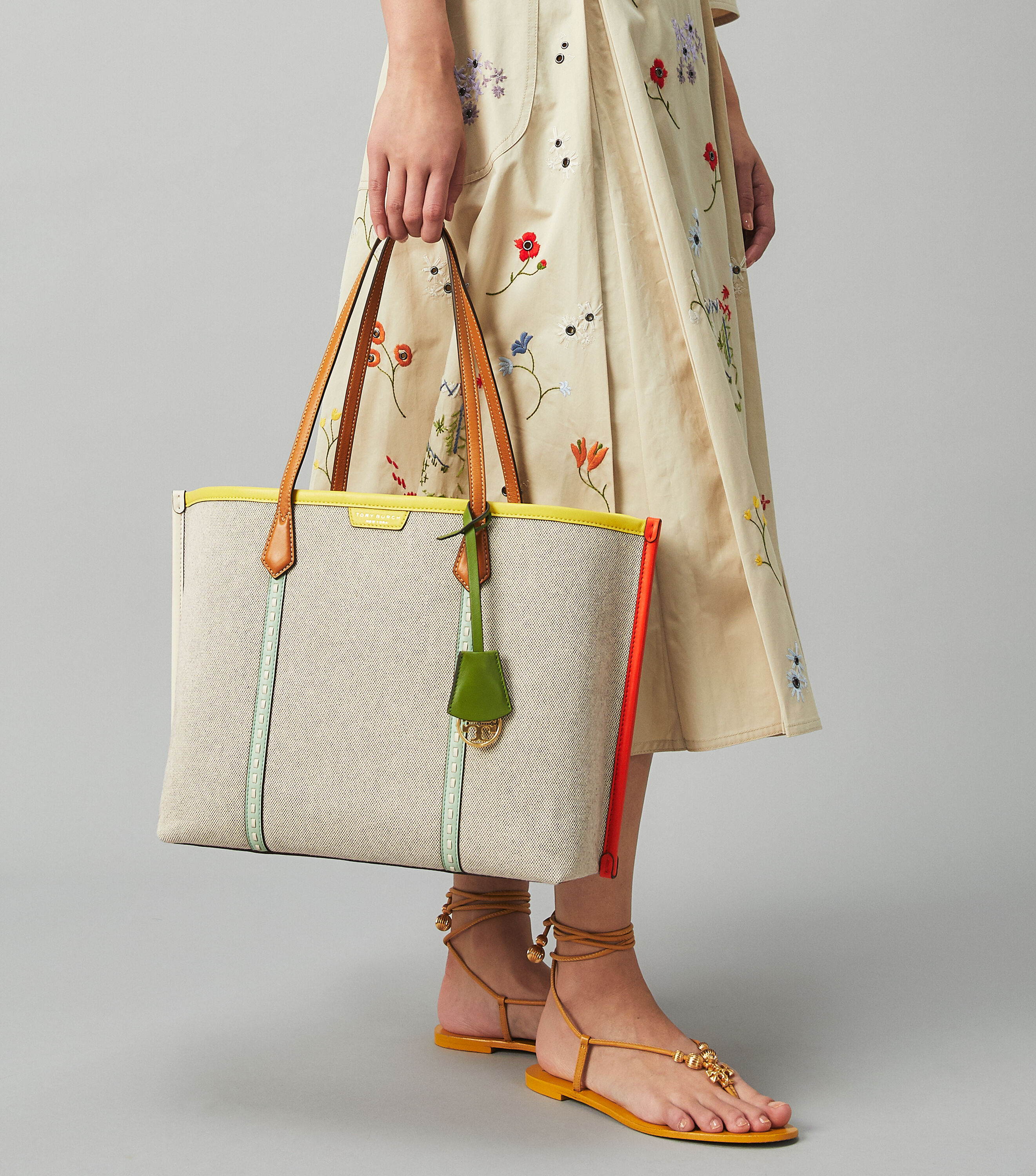 Tory burch perry canvas on sale tote