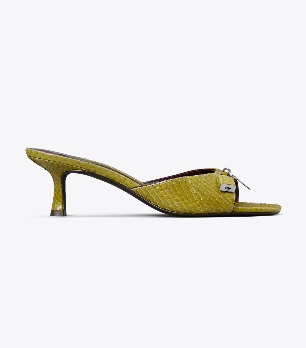 tory burch lock kitten heel sandal