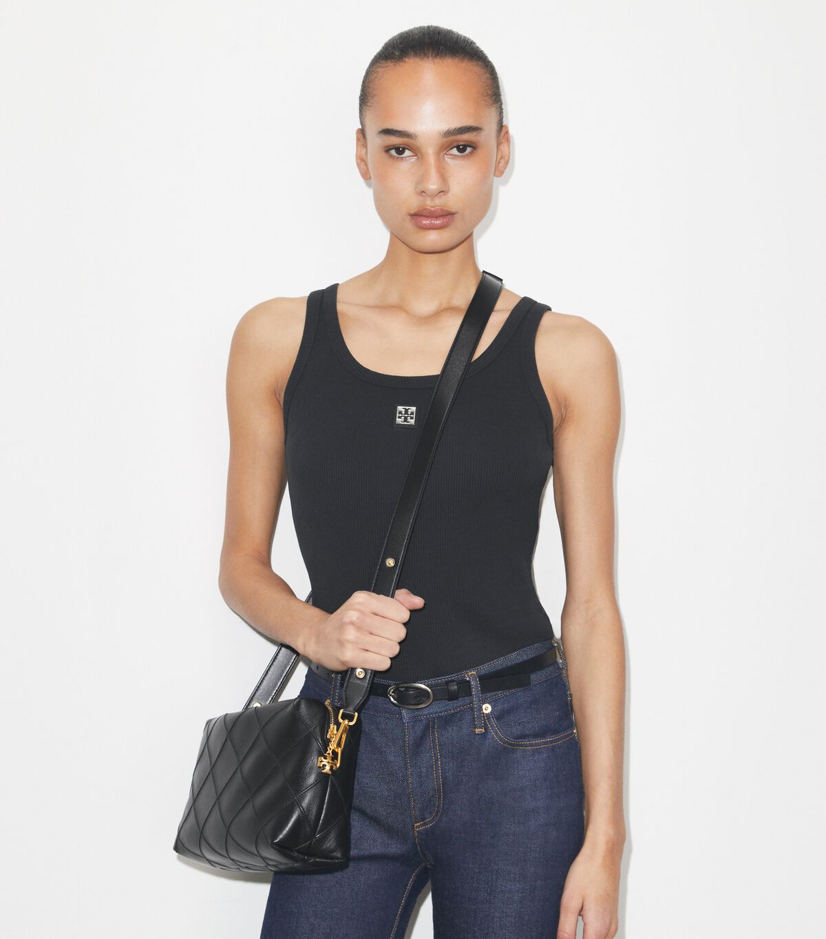 Large Fleming Soft Crossbody Bag tory burch large fleming soft crossbody bag