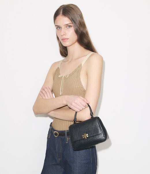 tory burch mini charlie quilted top handle crossbody