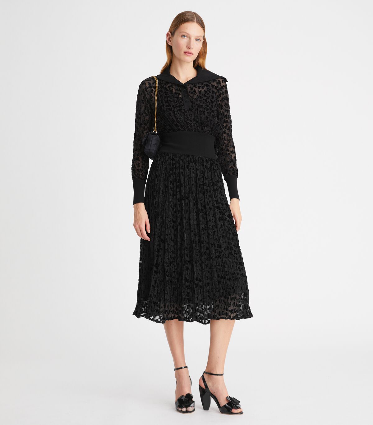 tory burch velvet devor dress