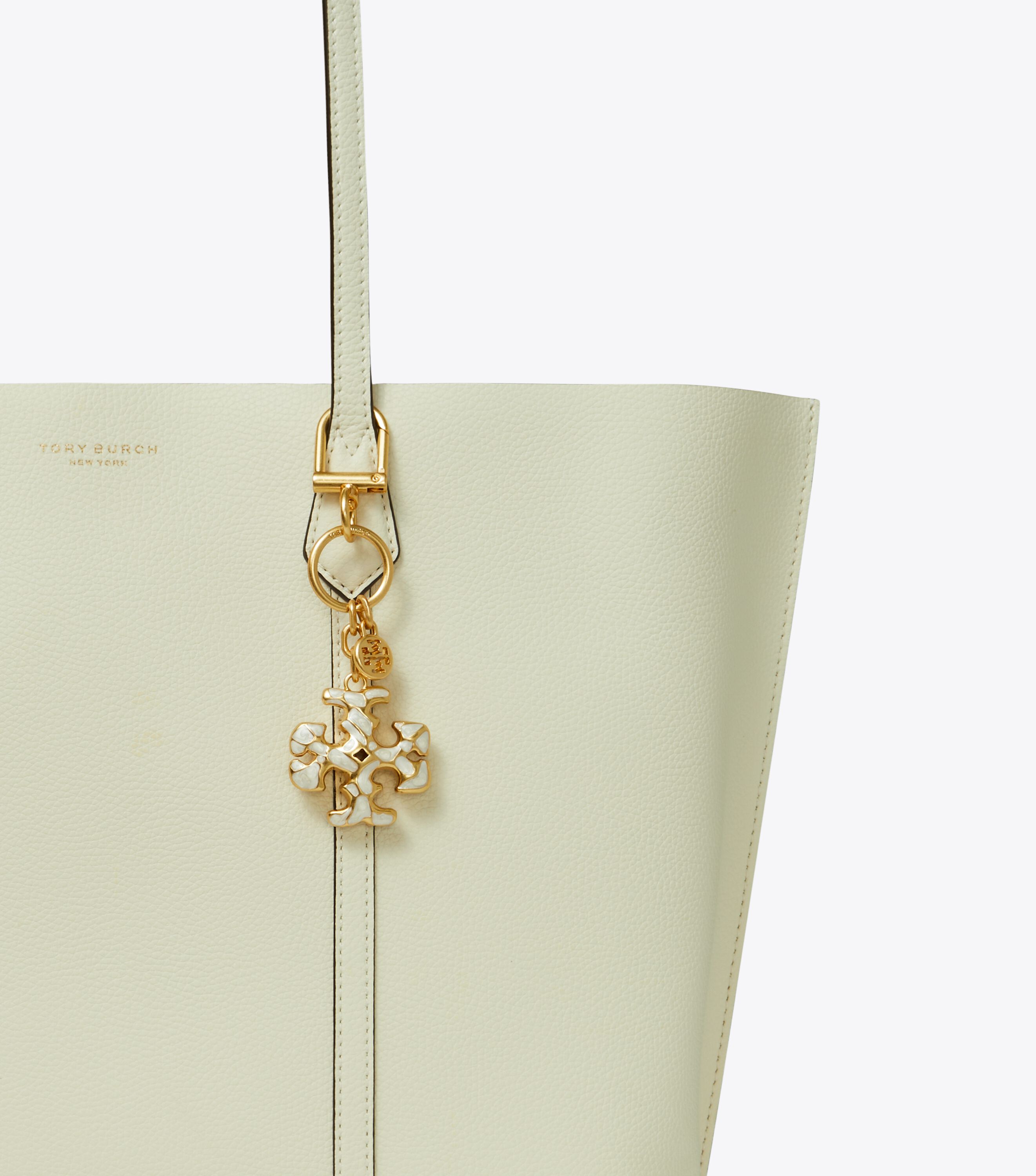 Tory Burch Kira Mosaic Pearl Key Ring Tory Burch KW