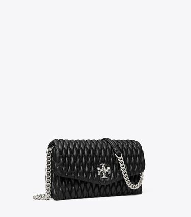 Kira Ruched Chain Wallet