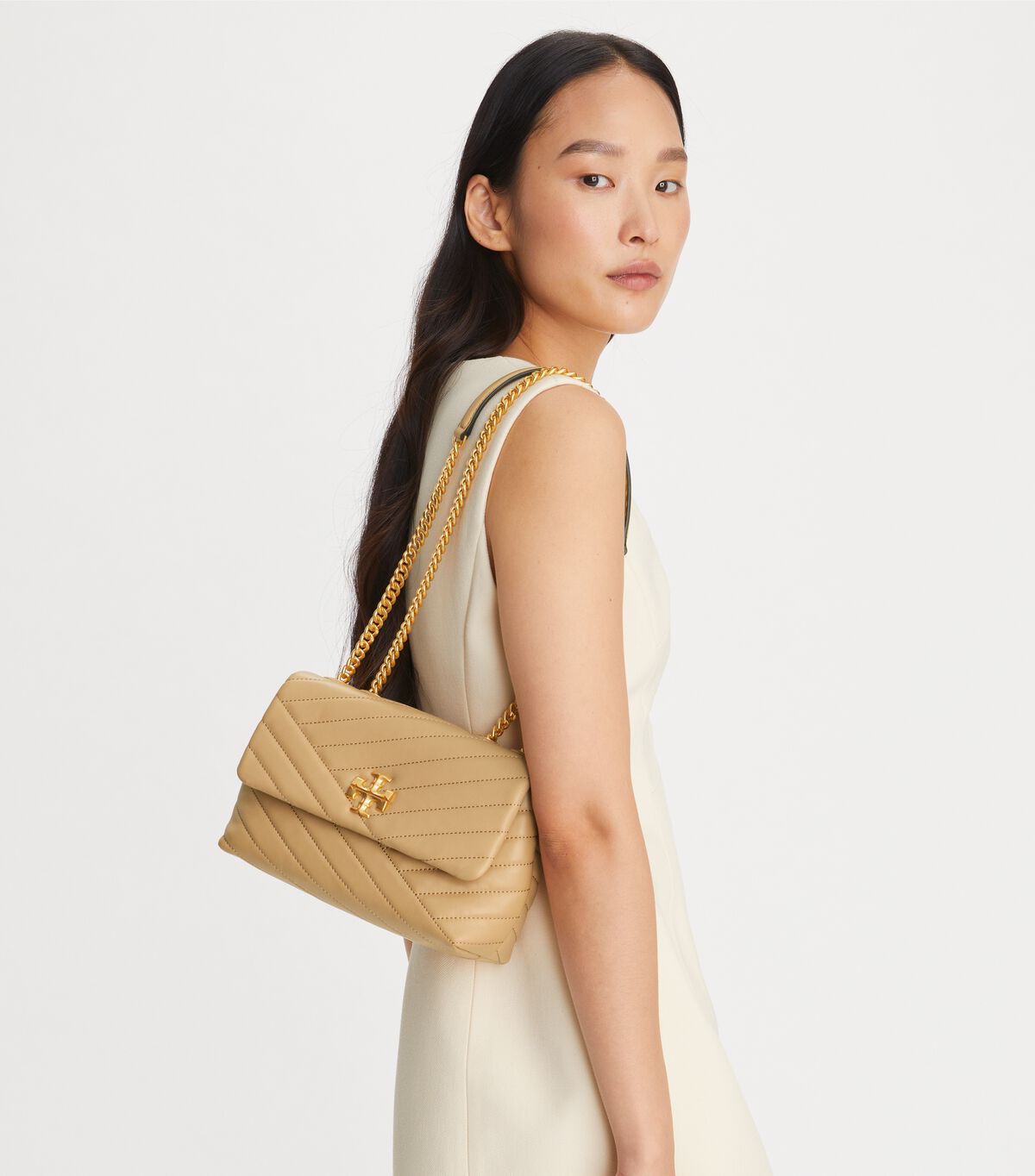 tory burch small kira chevron convertible shoulder bag