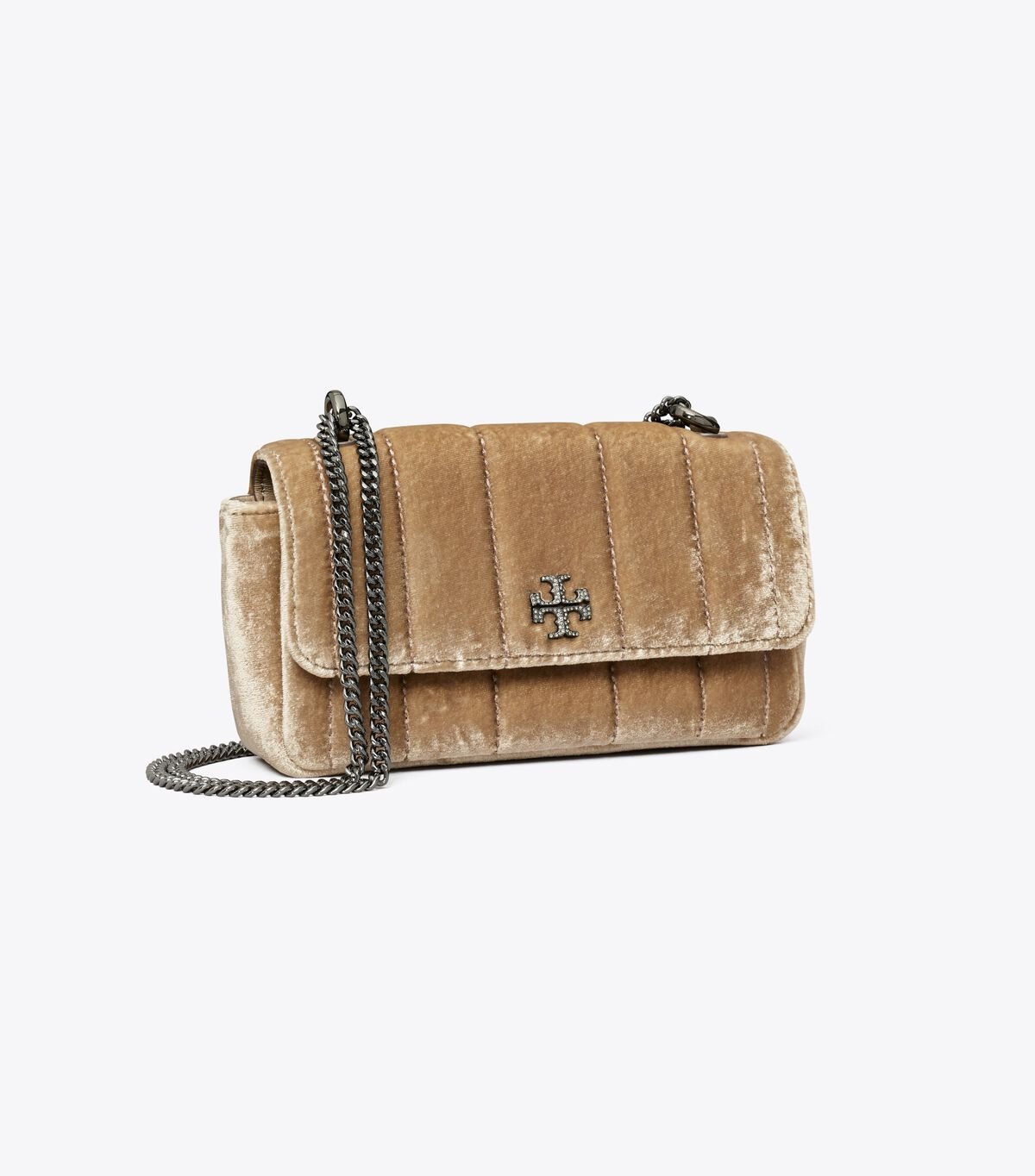 Mini Kira Velvet Flap Bag