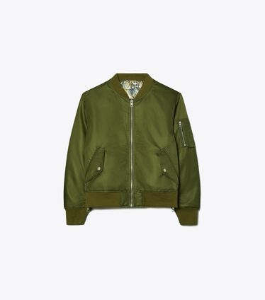 Reversible Nylon Twill Jacket