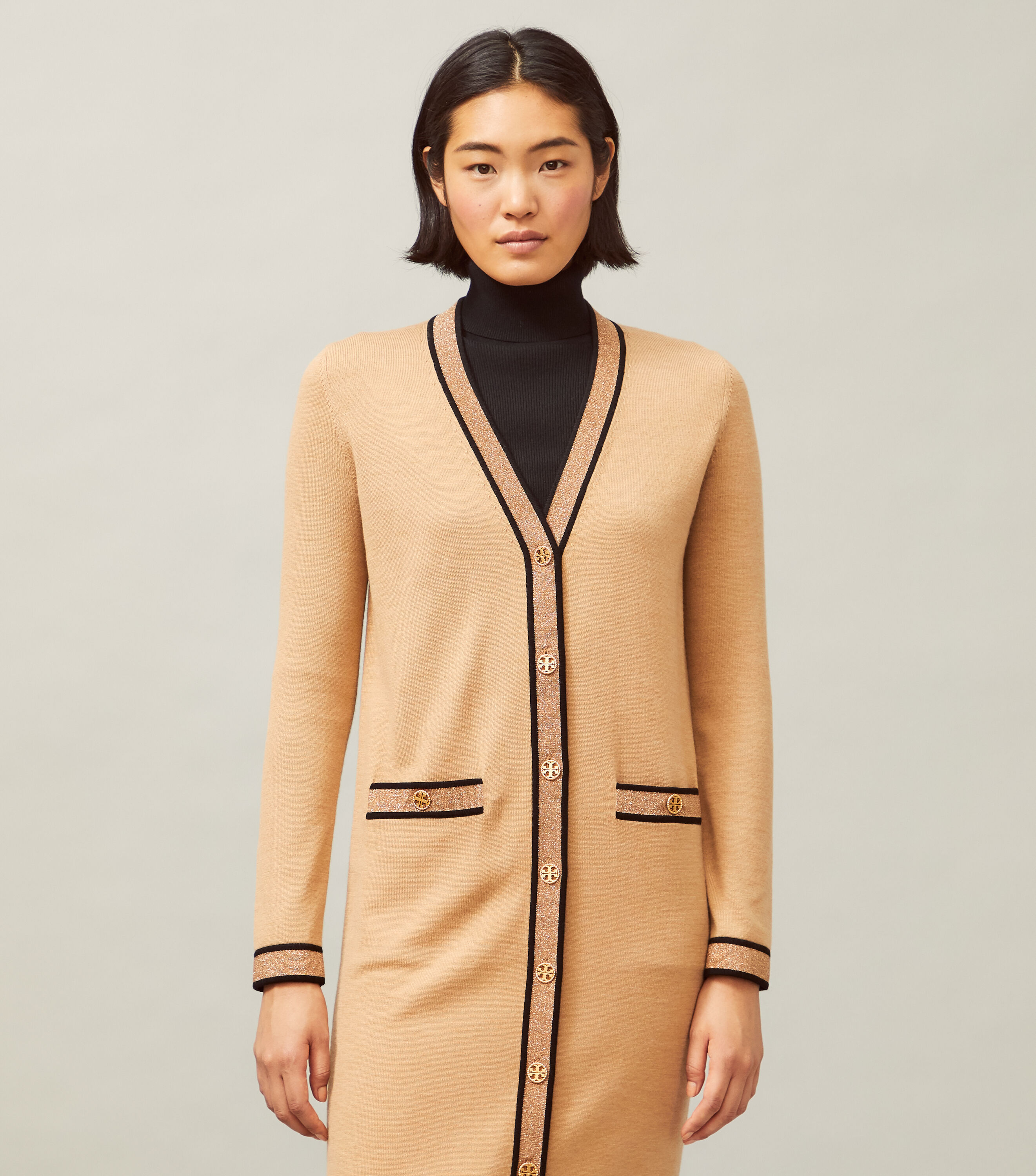 Tory Burch Longline Madeline Cardigan Tory Burch KW