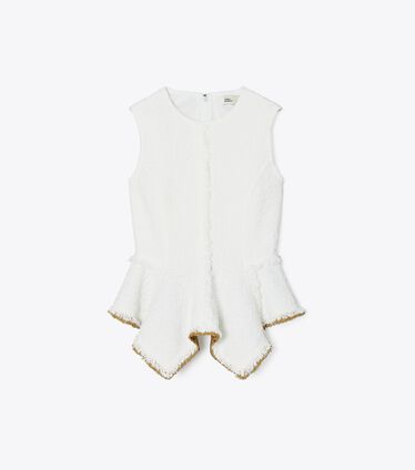 Cotton Tweed Top
