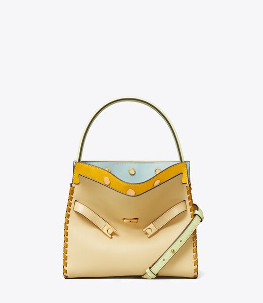 Small Lee Radziwill Whipstitch Double Bag