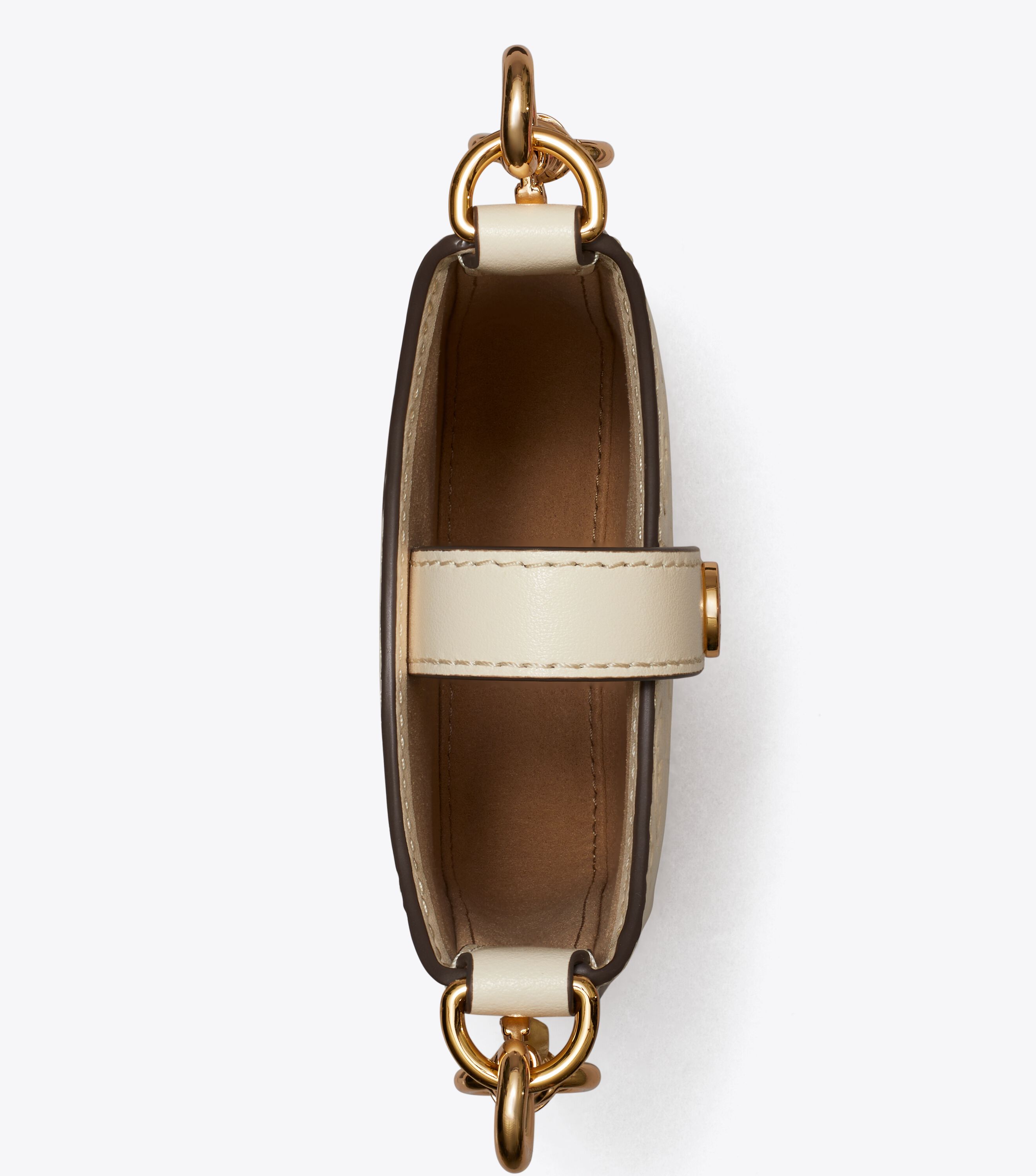 ★【 】★CKJ Monogram Leather Phone Crossbod.y★ T Monogram Leather Phone Crossbody, Light Cream | Tory Burch KW